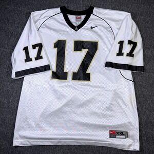 Vanderbilt Commodores Football Jersey Mens XXL White Gold Nike Team VTG Y2K*